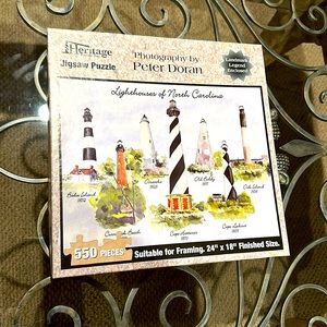 Heritage lighthouses of North Carolina puzzle